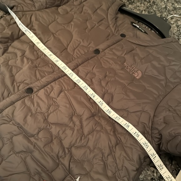 The North Face urban explore taupe green jacket NWT M - Picture 8 of 13